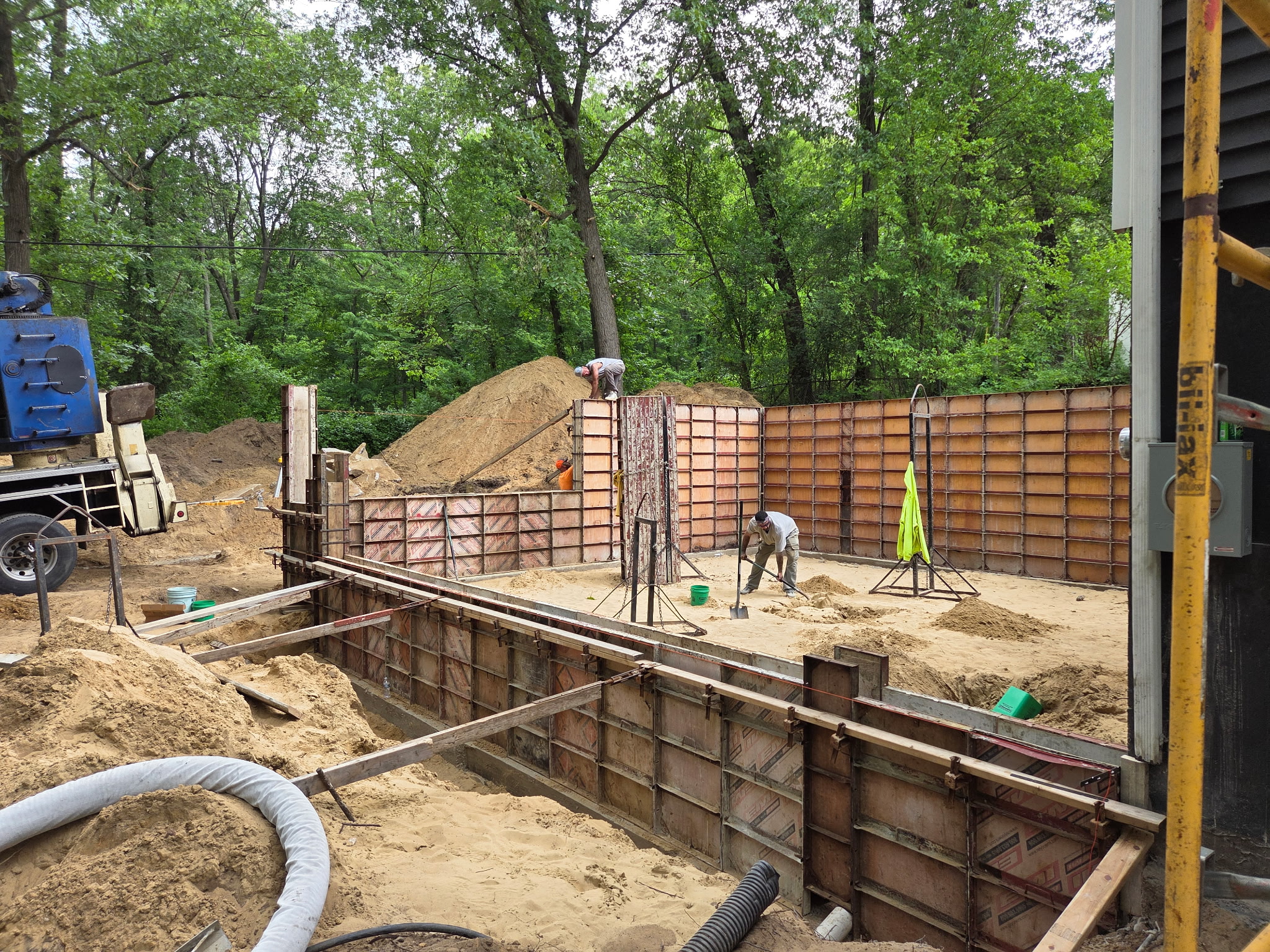 Poured Foundation